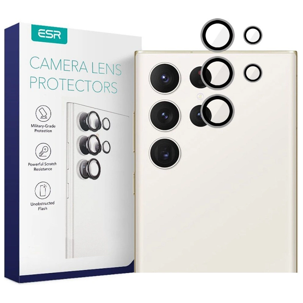 ESR Camera Lens Samsung Galaxy S23 Ultra Silver
