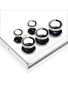 Hurtownia GSM - Gehärtetes Glas für ESR Kameraobjektiv Samsung Galaxy S23 Ultra Silber - ESR646 - {ean13} - Hurt
