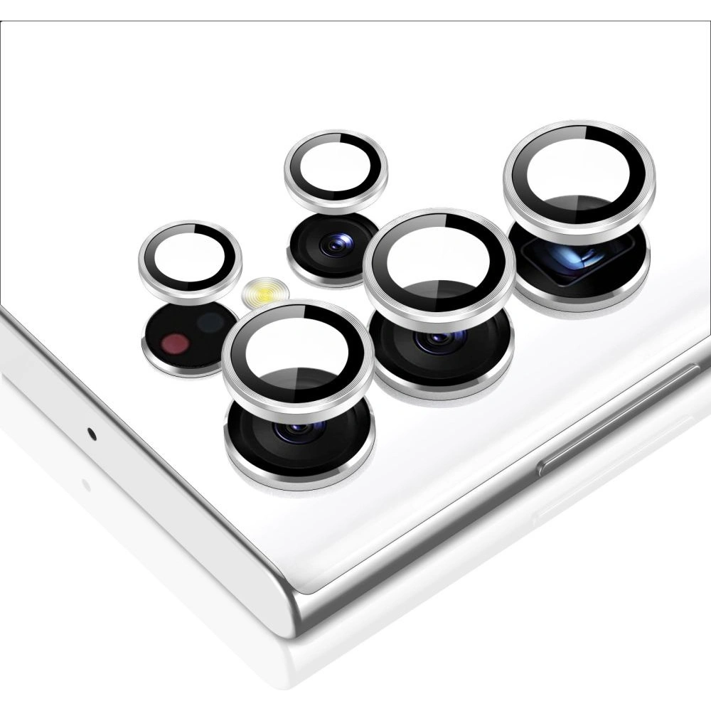 Hurtownia GSM - Gehärtetes Glas für ESR Kameraobjektiv Samsung Galaxy S23 Ultra Silber - ESR646 - {ean13} - Hurt