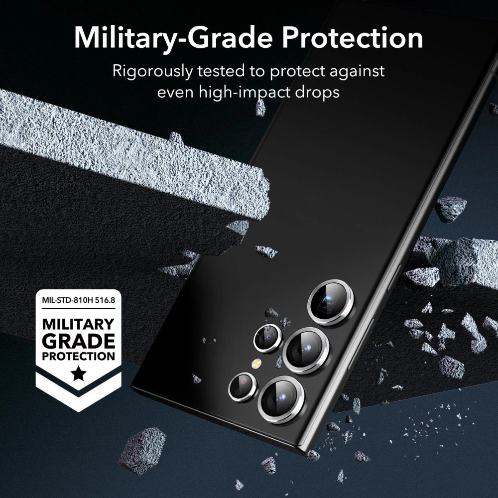 Hurtownia GSM - Edzett üveg ESR fényképezőgép lencséhez Samsung Galaxy S23 Ultra ezüst - ESR646 - {ean13} - Hurt