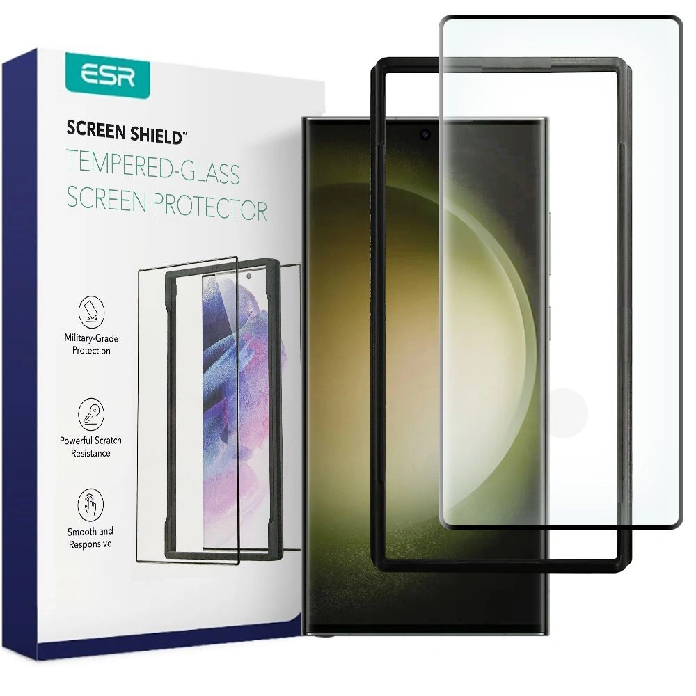 Hurtownia GSM - Gehärtetes Glas ESR Bildschirm-Schutz Samsung Galaxy S23 Ultra Klar - ESR649 - {ean13} - Hurt
