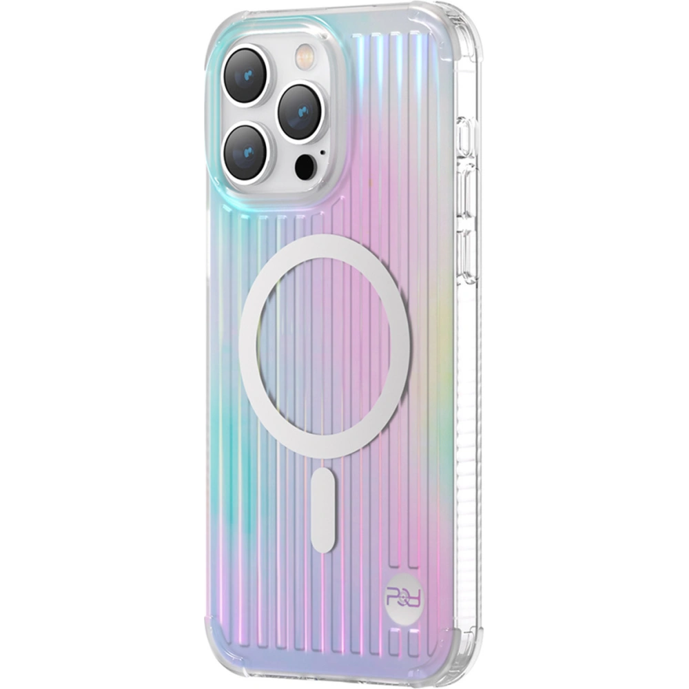 Hurtownia GSM - Etui Kingxbar PQY Go Out MagSafe Apple iPhone 14 Pro Max laser color - KGX583 - {ean13} - Hurt