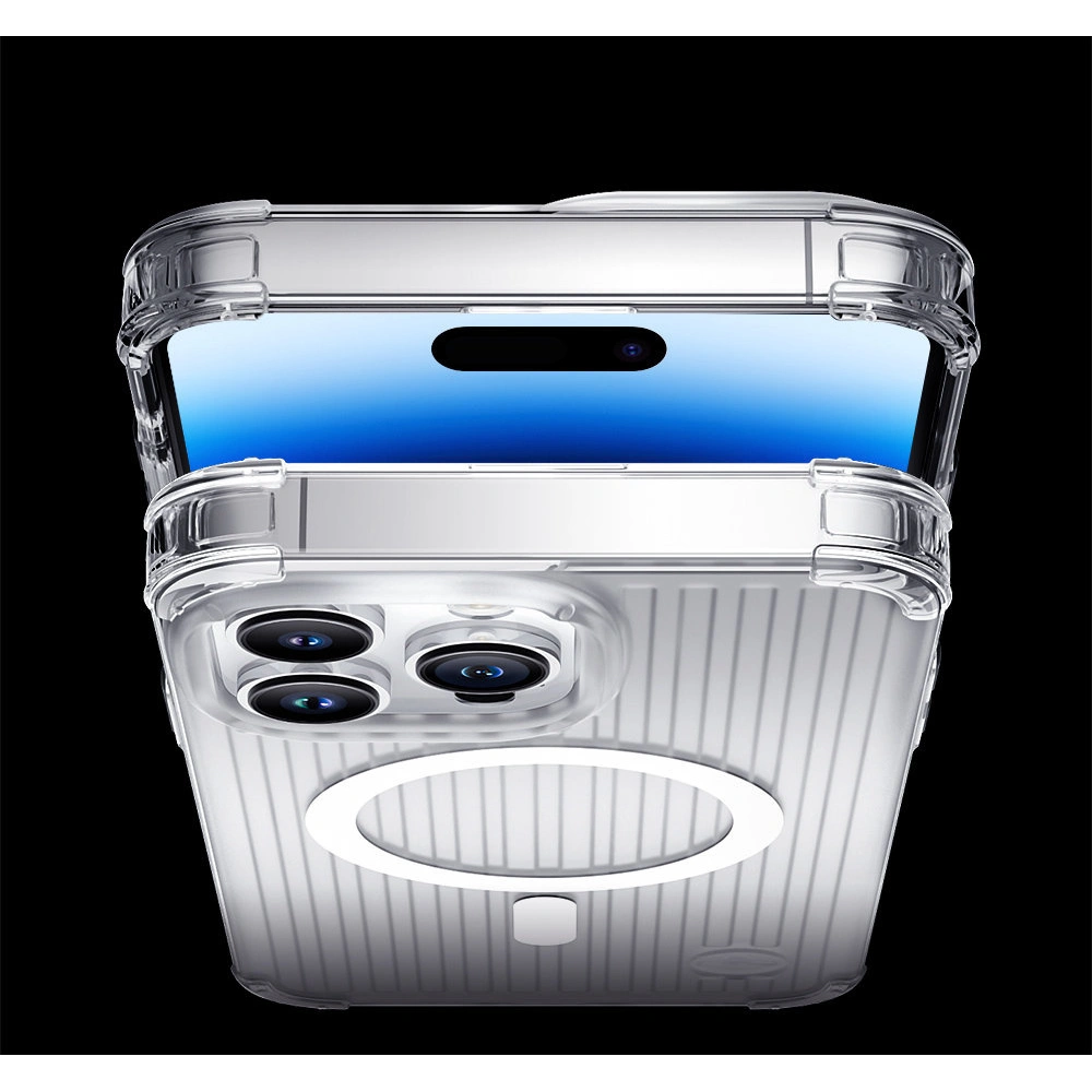 Hurtownia GSM - Case Kingxbar PQY Go Out MagSafe Apple iPhone 14 Pro Max silber - KGX584 - {ean13} - Hurt