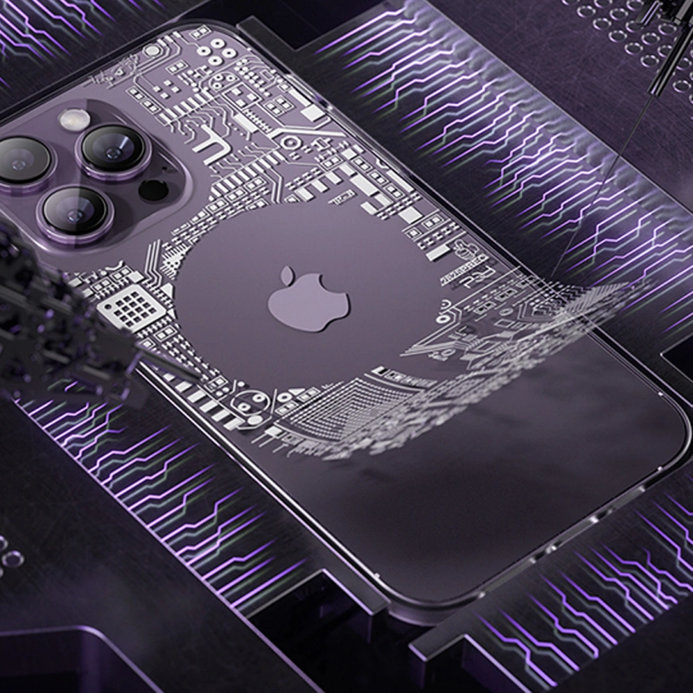 Hurtownia GSM - Case Kingxbar PQY Geek MagSafe Apple iPhone 14 silber - KGX586 - {ean13} - Hurt