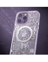 Hurtownia GSM - Case Kingxbar PQY Geek MagSafe Apple iPhone 14 silber - KGX586 - {ean13} - Hurt