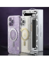 Hurtownia GSM - Case Kingxbar PQY Geek MagSafe Apple iPhone 14 silber - KGX586 - {ean13} - Hurt