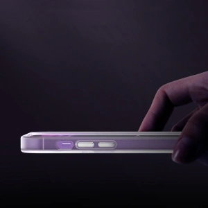 Hurtownia GSM - Etui Kingxbar PQY Geek MagSafe Apple iPhone 14 Plus / 15 Plus stříbrné - KGX590 - {ean13} - Hurt