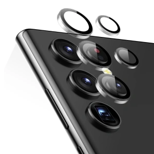 Zesílené sklo + na objektivy fotoaparátu ESR Protector Set Samsung Galaxy S23 Ultra Clear [2+2 PACK]