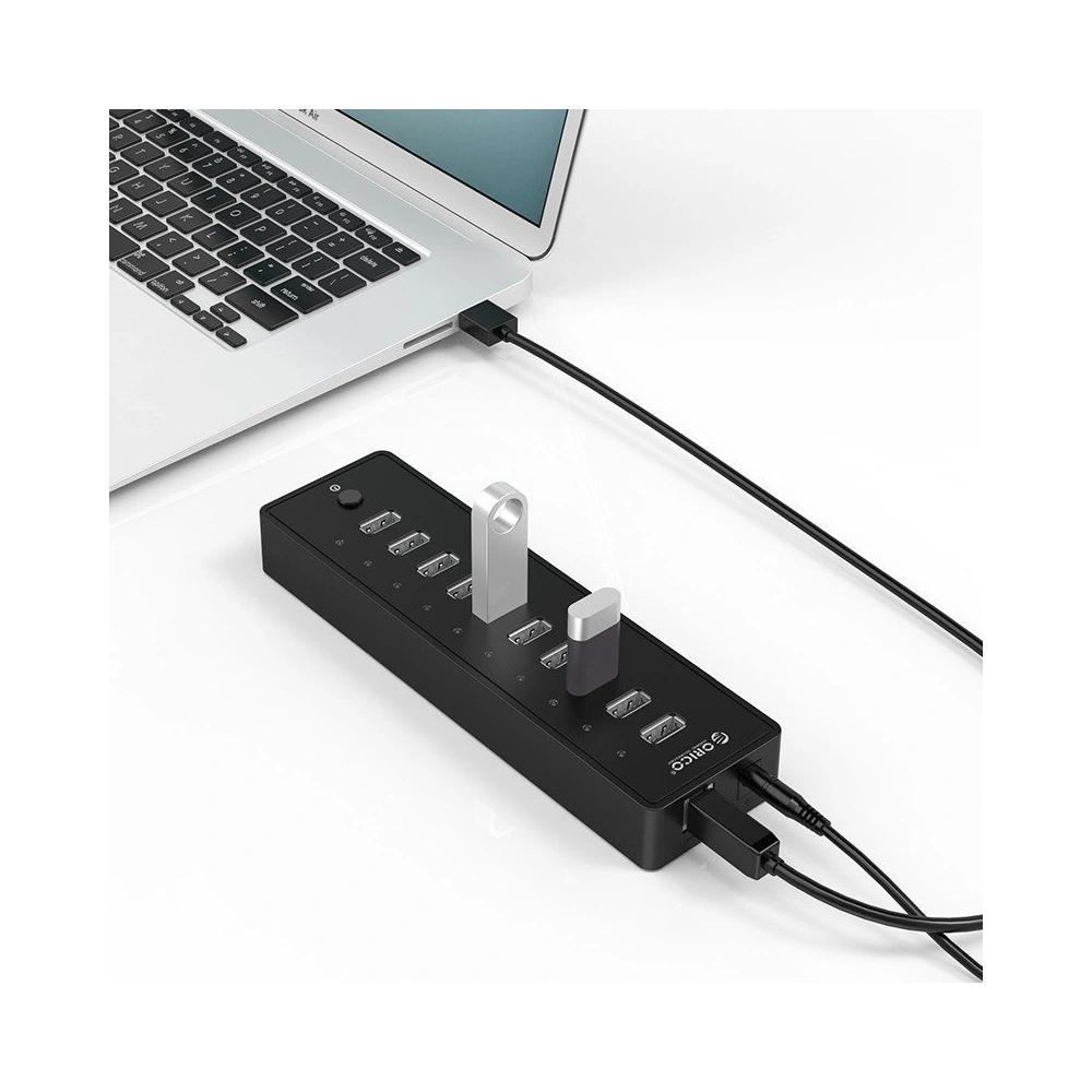 Hurtownia GSM - Adaptér Hub 10w1 Orico 10x USB 2.0 - ORC2 - {ean13} - Hurt