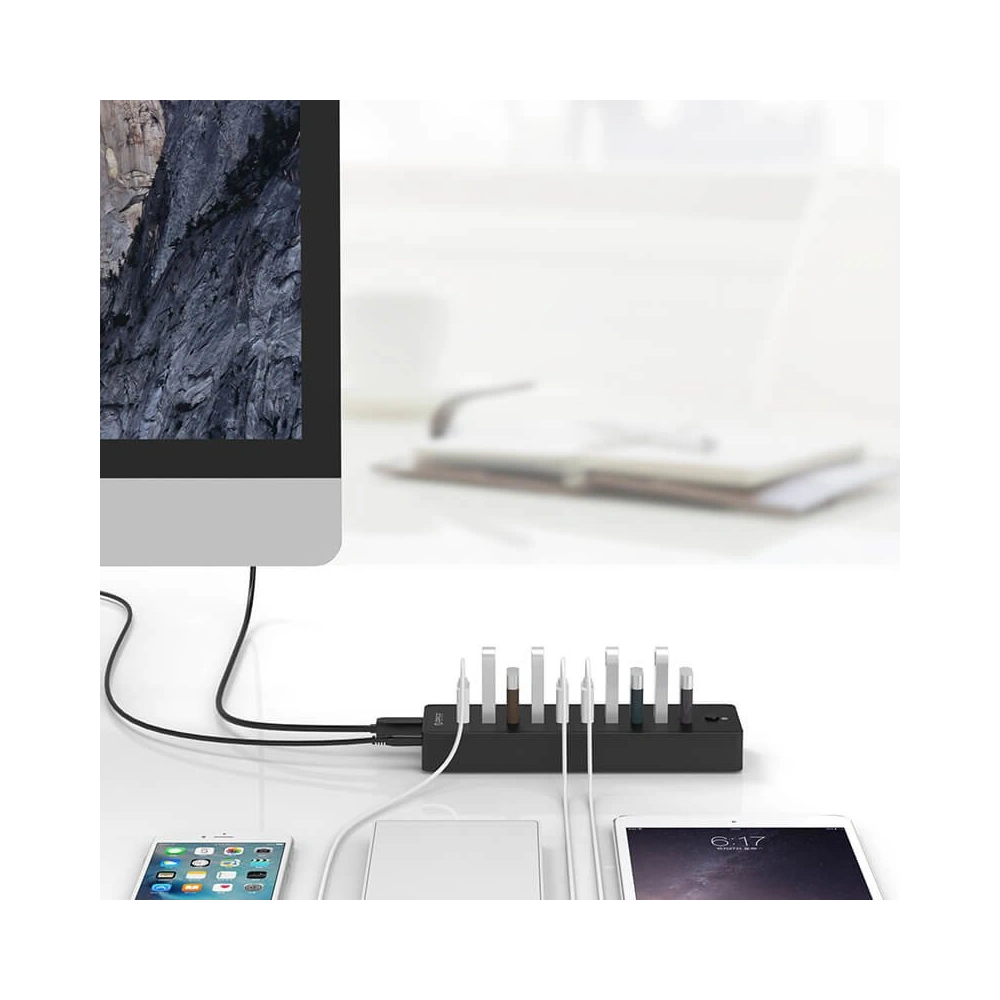 Hurtownia GSM - Adaptér Hub 10w1 Orico 10x USB 2.0 - ORC2 - {ean13} - Hurt