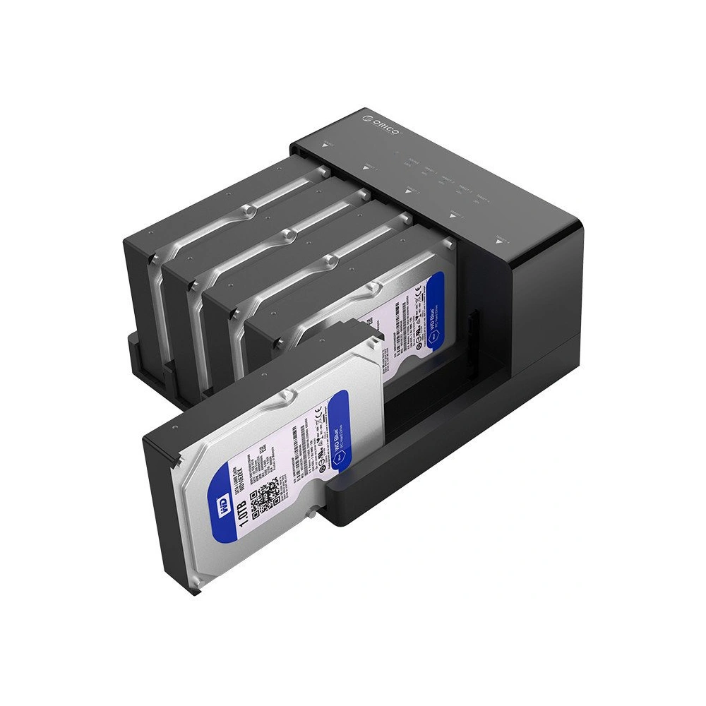 Hurtownia GSM - Dockingstation Orico 5x SATA 2,5/3,5 Zoll mit Duplikatorfunktion - ORC4 - {ean13} - Hurt