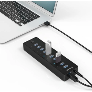 Hurtownia GSM - Adaptér Hub 10w1 Orico 10x USB 3.0 - ORC6 - {ean13} - Hurt