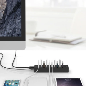 Hurtownia GSM - Adaptér Hub 10w1 Orico 10x USB 3.0 - ORC6 - {ean13} - Hurt