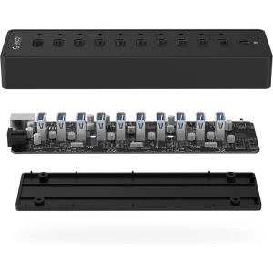 Hurtownia GSM - Adaptér Hub 10w1 Orico 10x USB 3.0 - ORC6 - {ean13} - Hurt