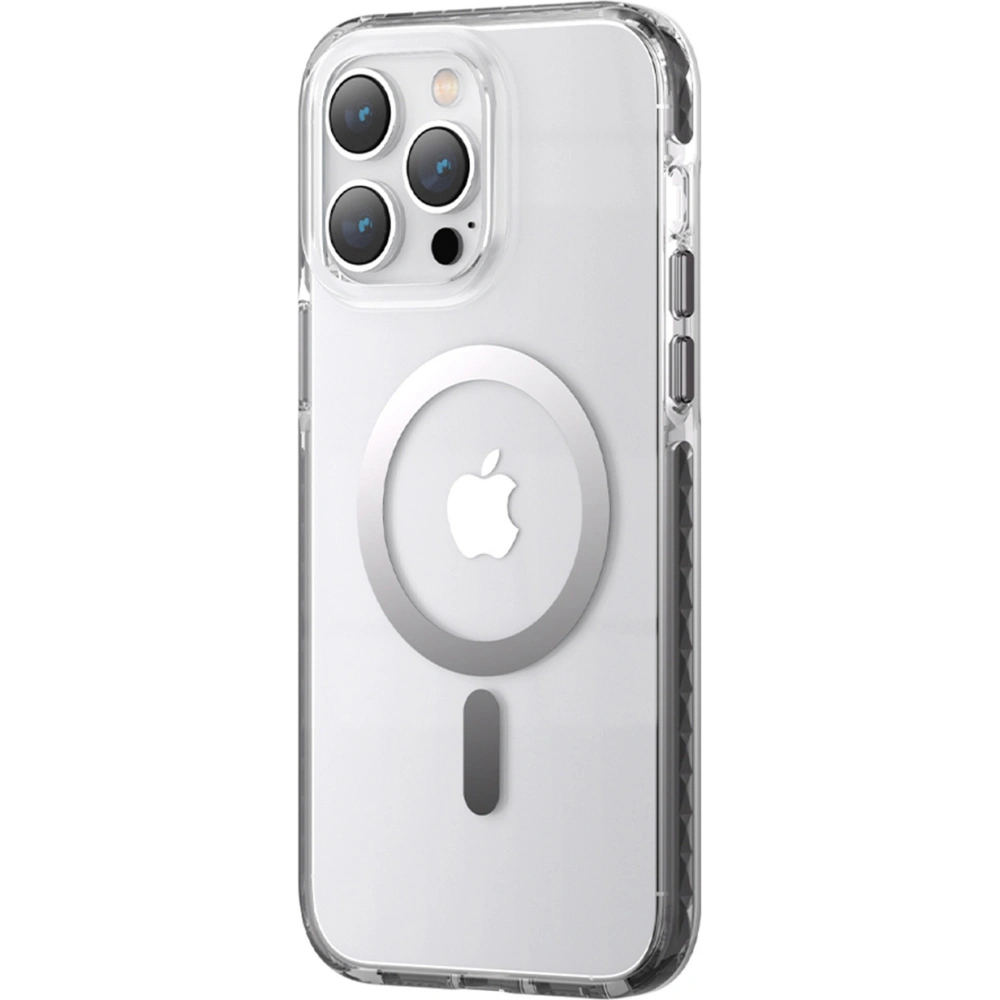 Hurtownia GSM - Etui Kingxbar PQY Ice Crystal MagSafe Apple iPhone 14 szürke - KGX593 - {ean13} - Hurt