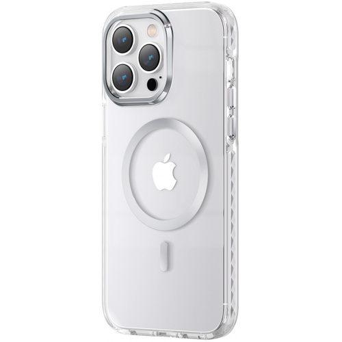 Kingxbar Distributor - 6959003509161 - KGX595 - Kingxbar PQY Ice Crystal MagSafe Apple iPhone 14 silver - B2B homescreen