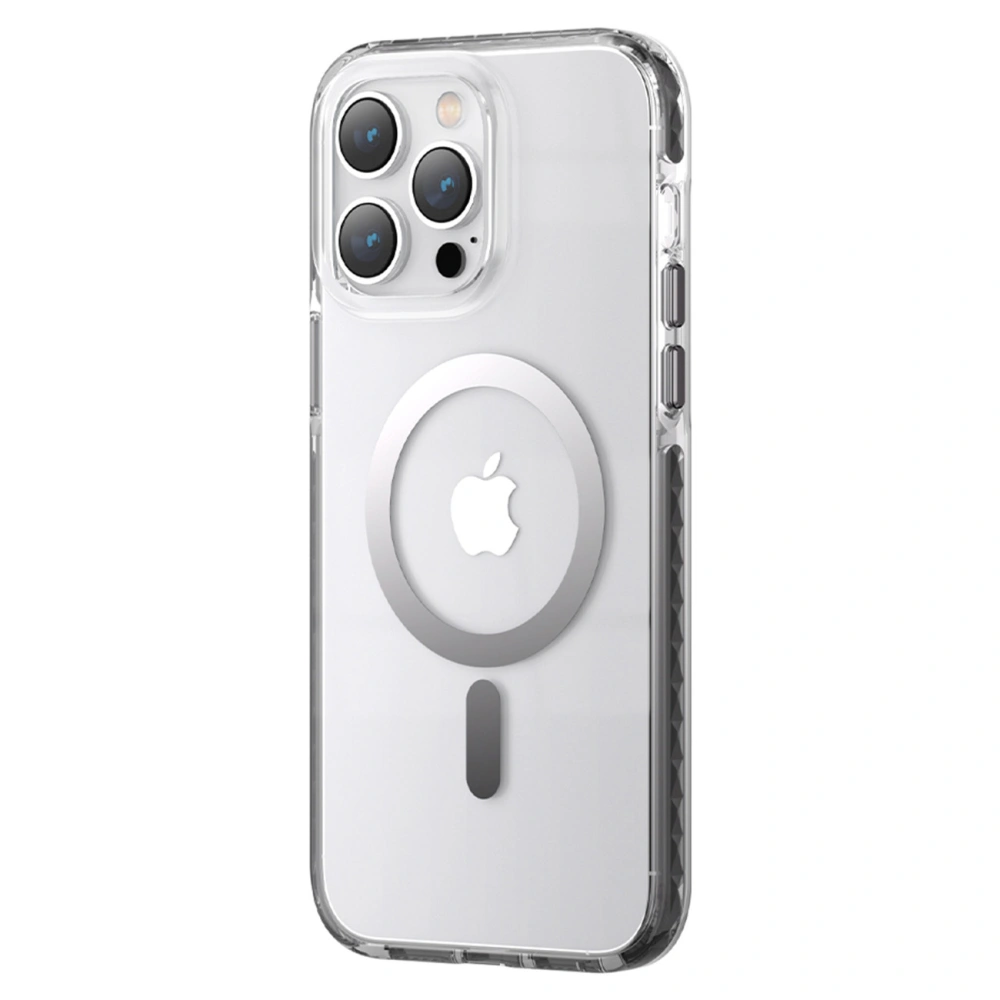 Hurtownia GSM - Etui Kingxbar PQY Ice Crystal MagSafe Apple iPhone 14 Plus / 15 Plus szürke - KGX601 - {ean13} - Hurt