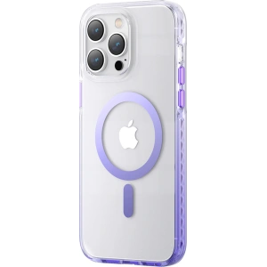Hurtownia GSM - Etui Kingxbar PQY Ice Crystal MagSafe Apple iPhone 14 Plus / 15 Plus lila - KGX602 - {ean13} - Hurt