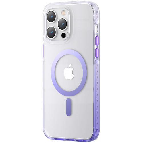 Kingxbar Distributor - 6959003509147 - KGX602 - Kingxbar PQY Ice Crystal MagSafe Apple iPhone 14 Plus / 15 Plus purple - B2B homescreen
