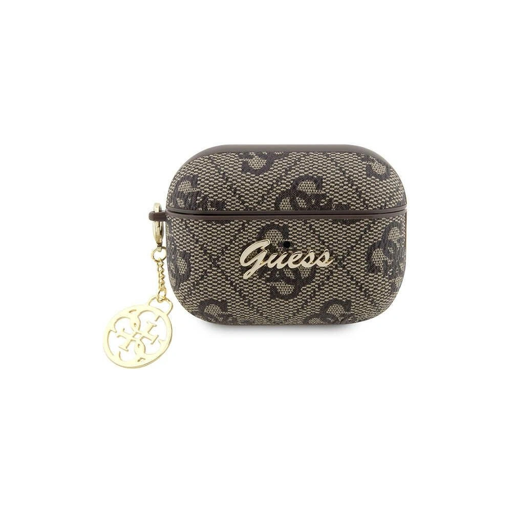 Hurtownia GSM - Etui Guess GUAP2G4GSMW Apple AirPods Pro 2 cover brązowy/brown 4G Charm Collection - GUE2390 - {ean13} - Hurt