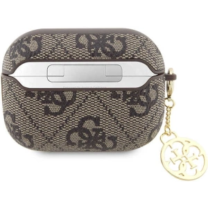 Etui Guess GUAP2G4GSMW Apple AirPods Pro 2 cover brązowy/brown 4G Charm Collection