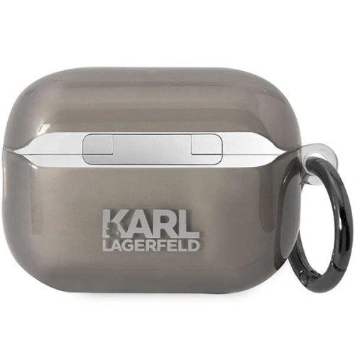 Etui Karl Lagerfeld KKLAP2HNIKTCK Apple AirPods Pro 2 czarny/black Ikonik Etui Karl Lagerfeld