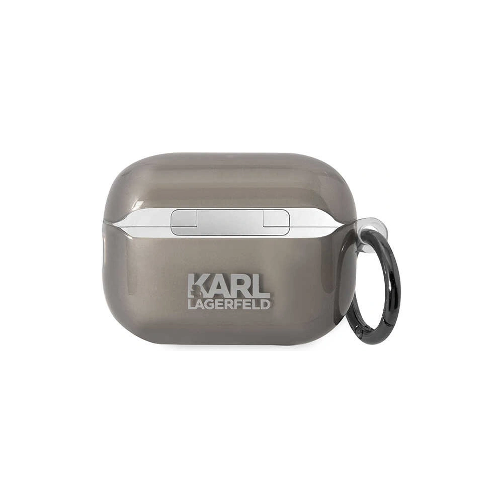 Hurtownia GSM - Etui Karl Lagerfeld KKLAP2HNIKTCK Apple AirPods Pro 2 černé/black Ikonik Etui Karl Lagerfeld - KLD1441 - {ean13} - Hurt