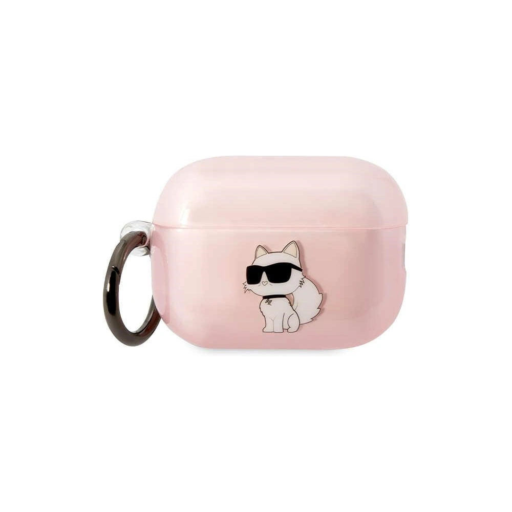 Wholesale Karl Lagerfeld KLAP2HNCHTCP Apple AirPods Pro 2 pink Ikonik Choupette - KLD1442 - {ean13} - Hurt