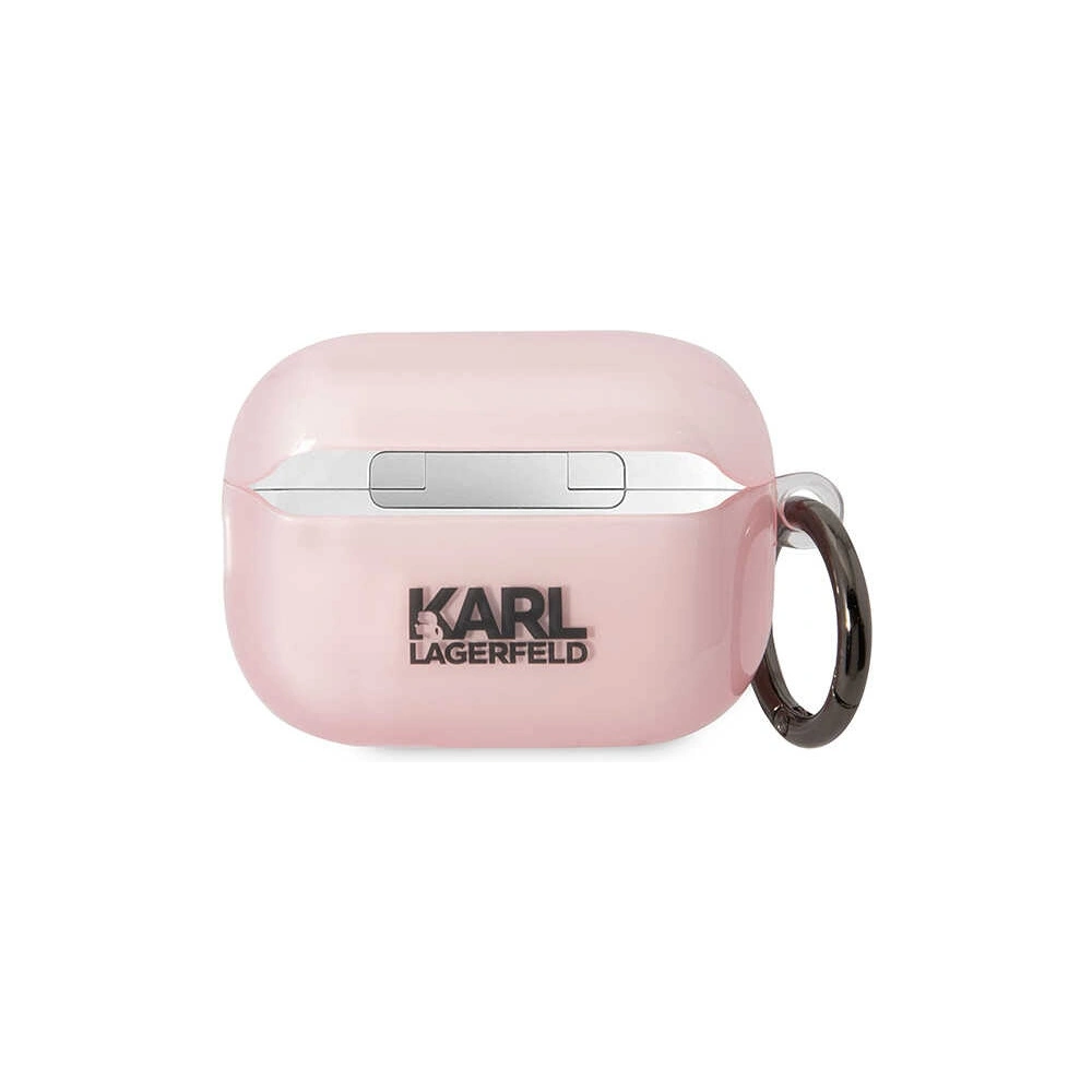 Hurtownia GSM - Etui Karl Lagerfeld KLAP2HNCHTCP Apple AirPods Pro 2 růžový/pink Ikonik Choupette - KLD1442 - {ean13} - Hurt