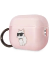 Hurtownia GSM - Etui Karl Lagerfeld KLAP2HNCHTCP Apple AirPods Pro 2 růžový/pink Ikonik Choupette - KLD1442 - {ean13} - Hurt