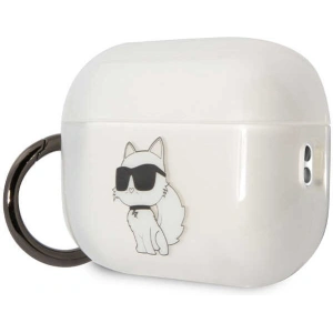 Etui Karl Lagerfeld KLAP2HNCHTCT Apple AirPods Pro 2 transparent Ikonik Choupette