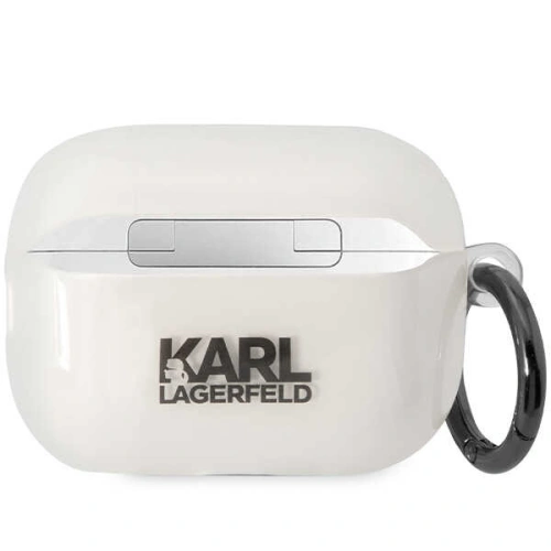 Etui Karl Lagerfeld KLAP2HNIKTCT Apple AirPods Pro 2 transparent  Ikonik Etui Karl Lagerfeld