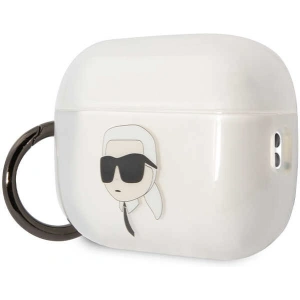 Etui Karl Lagerfeld KLAP2HNIKTCT Apple AirPods Pro 2 transparent  Ikonik Etui Karl Lagerfeld