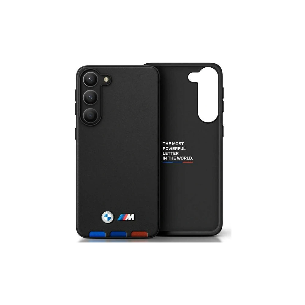 Hurtownia GSM - Etui BMW BMHCS23S22PTDK Samsung Galaxy S23 fekete/brown Bőr Pecsét Trikolor - BMW338 - {ean13} - Hurt