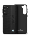Hurtownia GSM - Etui BMW BMHCS23S22RDPK Samsung Galaxy S23 fekete/black hardcase bőr textúrával és csíkkal - BMW339 - {ean13} - Hurt