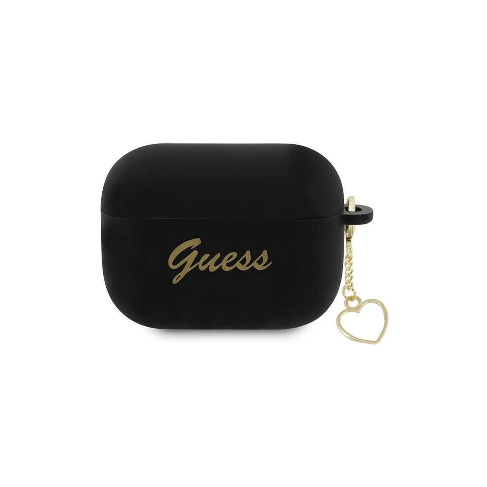 Wholesale Guess GUAP2LSCHSK Apple AirPods Pro 2 czarny/black Silicone Charm Heart Collection - GUE2391 - {ean13} - Hurt