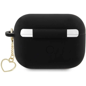 Hurtownia GSM - Etui Guess GUAP2LSCHSK Apple AirPods Pro 2 tok fekete/szilikon szív kollekció - GUE2391 - {ean13} - Hurt