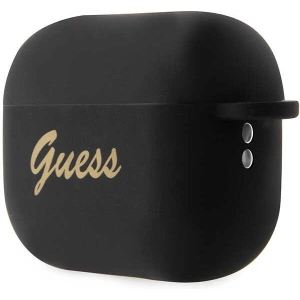 Etui Guess GUAP2LSCHSK Apple AirPods Pro 2 cover czarny/black Silicone Charm Heart Collection
