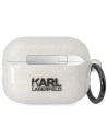 Hurtownia GSM - Etui Karl Lagerfeld KLAP2HNKCTGT Apple AirPods Pro 2 átlátszó Gliter Karl&Choupette - KLD1446 - {ean13} - Hurt