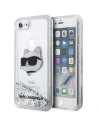 Case Karl Lagerfeld KLHCI8LNCHCS Apple iPhone SE 2022/SE 2020/8/7 silber/hardcase Glitter Choupette Head