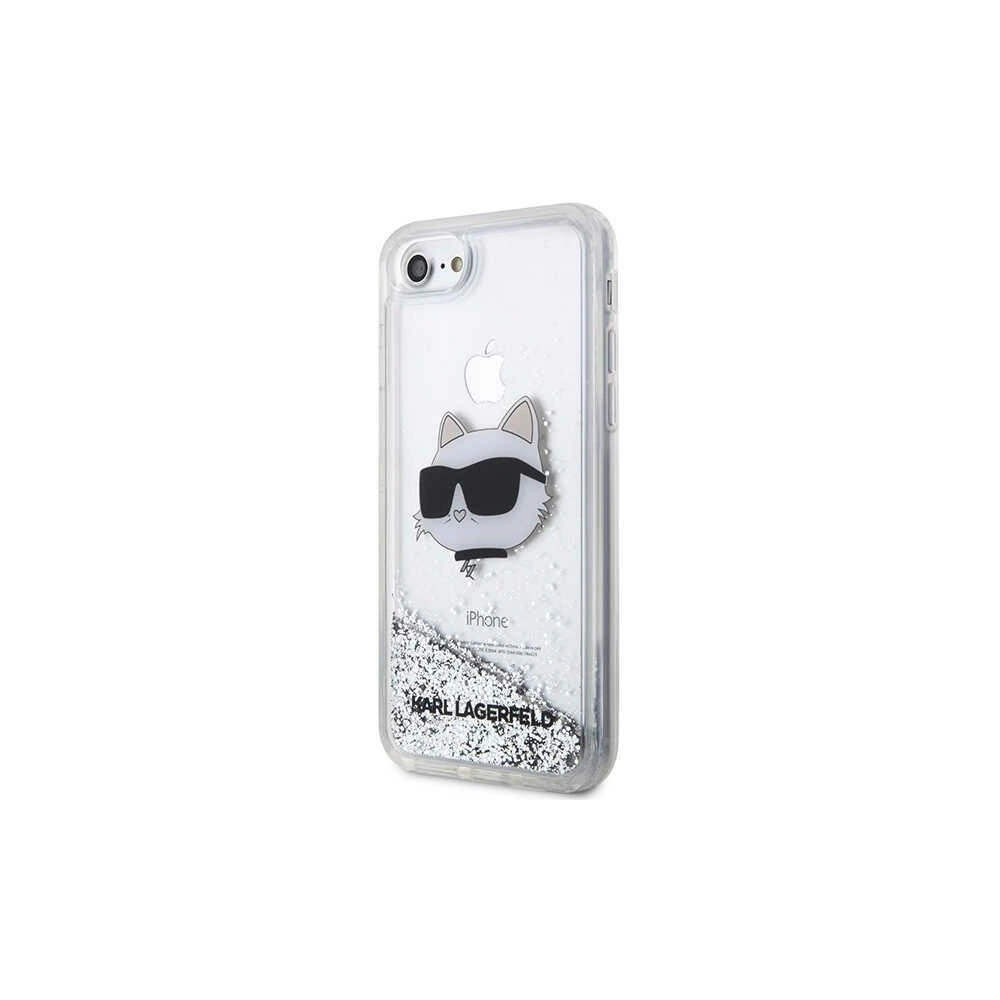 Hurtownia GSM - Etui Karl Lagerfeld KLHCI8LNCHCS Apple iPhone SE 2022/SE 2020/8/7 ezüst/silver hardcase Glitter Choupette Head - KLD1447 - {ean13} - Hurt