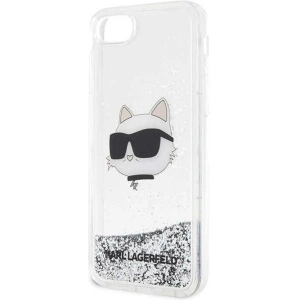 Hurtownia GSM - Etui Karl Lagerfeld KLHCI8LNCHCS Apple iPhone SE 2022/SE 2020/8/7 ezüst/silver hardcase Glitter Choupette Head - KLD1447 - {ean13} - Hurt
