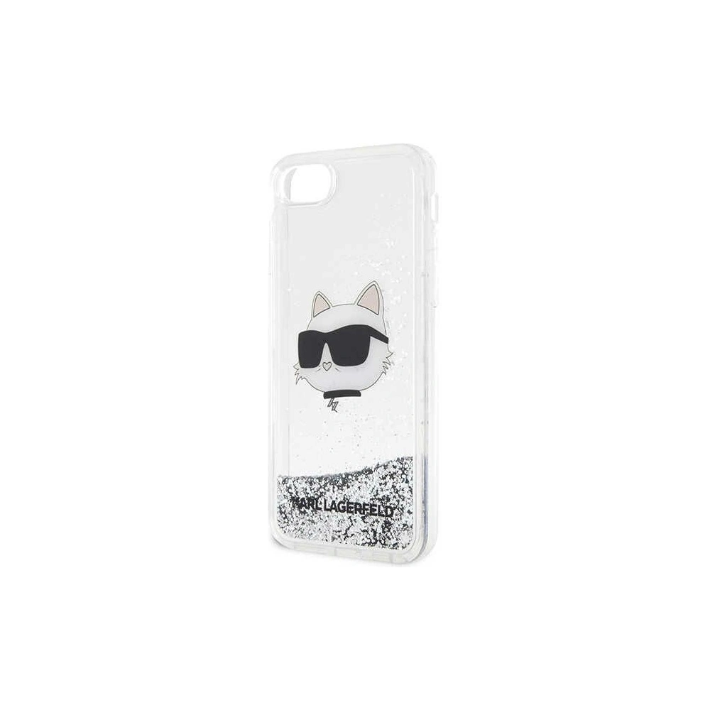 Hurtownia GSM - Etui Karl Lagerfeld KLHCI8LNCHCS Apple iPhone SE 2022/SE 2020/8/7 ezüst/silver hardcase Glitter Choupette Head - KLD1447 - {ean13} - Hurt