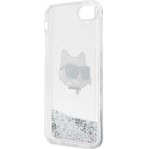 Hurtownia GSM - Etui Karl Lagerfeld KLHCI8LNCHCS Apple iPhone SE 2022/SE 2020/8/7 stříbrný/silver hardcase Glitter Choupette Head - KLD1447 - {ean13} - Hurt
