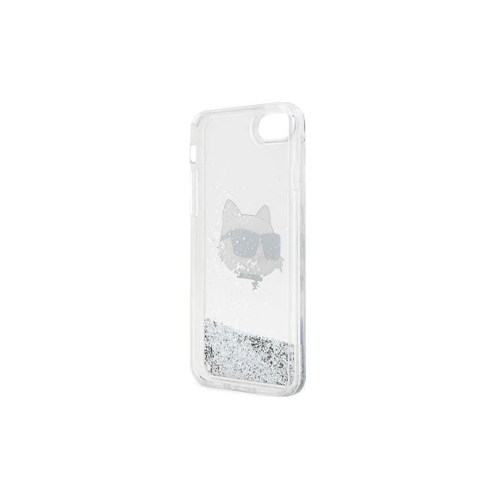 Hurtownia GSM - Etui Karl Lagerfeld KLHCI8LNCHCS Apple iPhone SE 2022/SE 2020/8/7 ezüst/silver hardcase Glitter Choupette Head - KLD1447 - {ean13} - Hurt