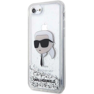 Hurtownia GSM - Etui Karl Lagerfeld KLHCI8LNKHCH Apple iPhone SE 2022/SE 2020/8/7 ezüst/silver hardcase Glitter Karl Head - KLD1448 - {ean13} - Hurt