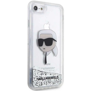 Hurtownia GSM - Etui Karl Lagerfeld KLHCI8LNKHCH Apple iPhone SE 2022/SE 2020/8/7 ezüst/silver hardcase Glitter Karl Head - KLD1448 - {ean13} - Hurt