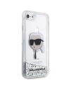 Hurtownia GSM - Case Karl Lagerfeld KLHCI8LNKHCH Apple iPhone SE 2022/SE 2020/8/7 Silber/hardcase Glitter Karl Head - KLD1448 - {ean13} - Hurt