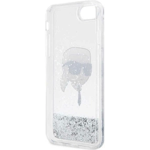 Hurtownia GSM - Etui Karl Lagerfeld KLHCI8LNKHCH Apple iPhone SE 2022/SE 2020/8/7 ezüst/silver hardcase Glitter Karl Head - KLD1448 - {ean13} - Hurt