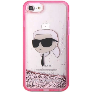Hurtownia GSM - Etui Karl Lagerfeld KLHCI8LNKHCP Apple iPhone SE 2022/SE 2020/8/7 rózsaszín/pink hardcase Glitter Karl Head - KLD1449 - {ean13} - Hurt